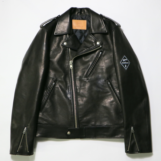 "JACKDAW" RUDE GALLERY LEATHER DOUBLE RIDERS JACKET