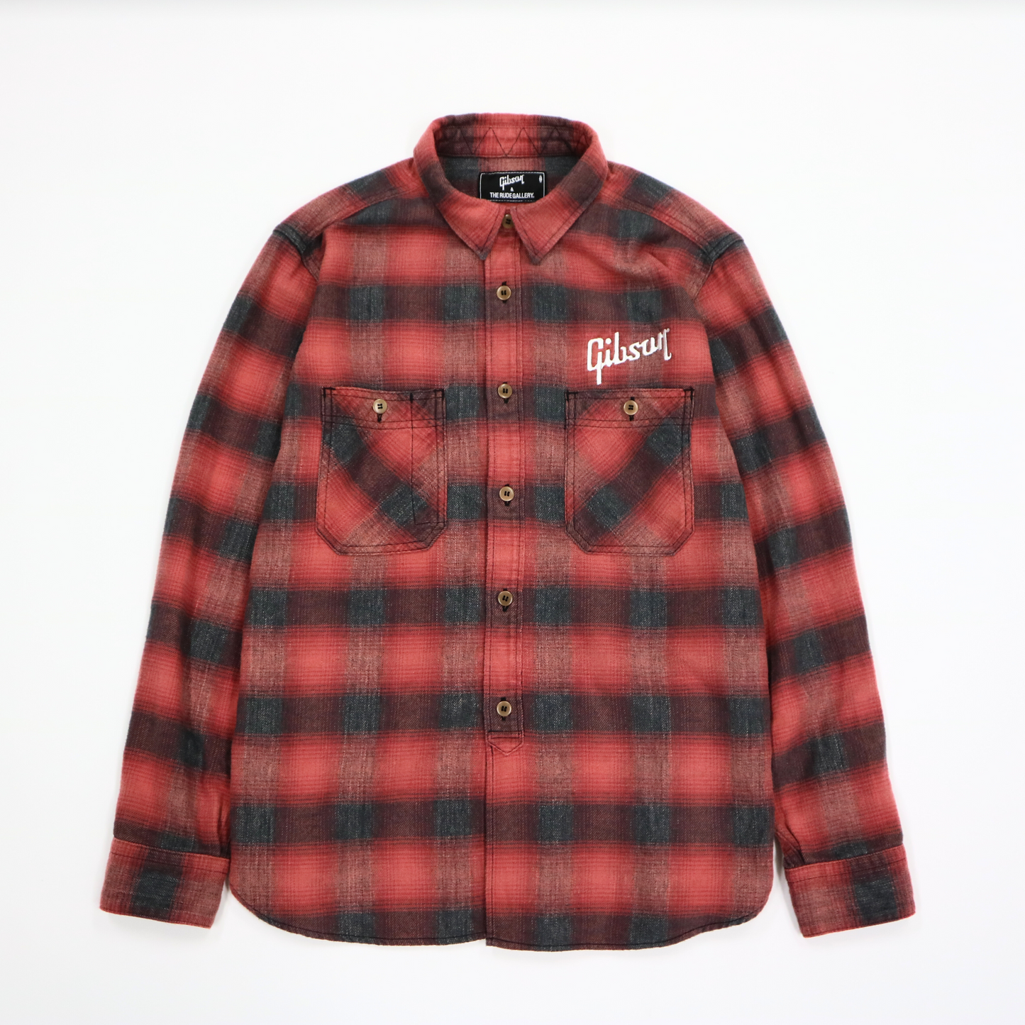 Gibson RUDE GALLERY シャツ　ルードギャラリー　ギブソン RUDE GALLERY CHECK NEL SHIRT CUSTOM – Gibson-lab